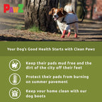 PawZ Rubber Dog Boots for Small Paws - All-Weather Waterproof Dog Shoes, Anti-Slip Traction for Rain, Snow, Mud & Hot Pavement - Pull-On Dog Booties, Olive Green - Small (2"-2.5") - Pack of 24