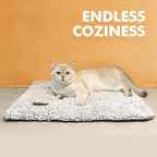 Self Warming Cat Bed Self Heating Cat Dog Mat Pad 29.1 x 18.9 in Extra Warm | Non Electric, Self Heated Cat Bed for Indoor Outdoor Pets, Removable Washable Cover, Non Slip Bottom, Crinkle-Free, Grey