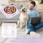 Slow Feeder Dog Bowls for Large Dogs | Non-Slip Base, Anti-Choking Design, Reduces Bloating & Overeating, Easy to Clean, 4 Cups