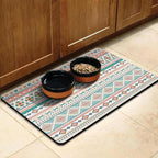 Pet Feeding Mat for Floors Waterproof Dog Mat for Food and Water Absorbent Quick Dry Non Slip mat for Cat Bowls
