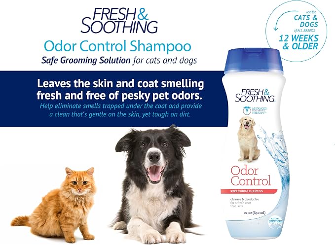 Naturel Promise Fresh & Soothing Odor Control Refreshing Shampoo for Pets, 22oz
