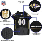 NFL BALTIMORE RAVENS DOG Jersey, Large
