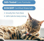 Mooncat Waterless Cat Shampoo + 2-in-1 Cat Bath Brush Set, No Rinse Dry Foam Bath for Short Hair Cats & Kittens, SGS-Tested Lick-Safe, Veterinarian Approved & pH-Balanced, Brush, 5 oz | Waterless shampoo spray, Deodorizes & removes dander, Dual-sided s...