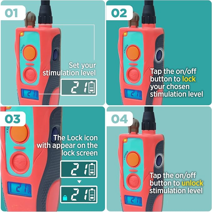 Dogtra E-Collar Tom Davis 280C Boost & Lock, Waterproof, 1/2-Mile Range Dog Training Collar with Remote, Rechargeable, 127 Levels, Vibration, Bungee, No Bad Dogs Trainer for Small, Medium, Large Dogs