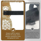EXPAWLORER 6PCS Anti-Slip Dog Socks to Prevent Licking Paws,Dog Shoes for Hot Pavement,Best Paw Protector Traction Control on Hardwood Floor,Dog Booties for Puppy Small Medium Large Senior Dogs