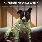 Spark Paws Dog Pajama, Dog Recovery Suit Male, Onesie, Ultra-Soft and 4-Way Stretch, for Small Medium and Large Breeds - Pup Cup - 3XL