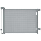 Retractable Baby Gates, Mesh Dog Gate for Doorways, 33.6" Tall, Expands to 71" Wide,Pet Safety Essential Fit for Baseboards, Wide Toddlers Gates for Hallways, Indoor & Outdoor,Gray