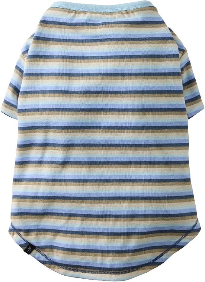 Pet Passion Rover - The Reversible Tee, 2 Pack Short Sleeve Pet T-Shirt 100% Organic Cotton Tees for Small, Medium, Large Dog Clothes, Blue Sand, XX-Large