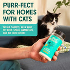 Aunt Fannie's Cat Carpet Refresher, Bright Lemon, 16 oz, Pack of 6 | Neutralizes Litter & Kitty Odors, Freshens Busy Areas, Safe for Rugs Upholstery & Fabric Surfaces, Cat and Kitten Safe