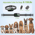 Shock Collar for Dogs（8-150Lbs,3300 ft Training Collar for Dogs,Ip67 Waterproof, Three Training Modes (1-99)，Security Lock