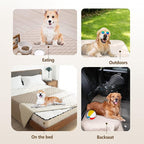 gogobunny Waterproof Blanket, Couch Covers for Dogs, Reversible Protector | 3X Stronger Leakproof, Scratch Proof Durable Furniture Protection, Stain Resistant, Washable, 30x70 Inch Dark/Light Beige