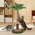 Woochpet Tall Cat Scratching Post,Cat Toys,Cat Scratcher Tree for Large Cat | Heavy Duty,Protect Sofa,Modern Boho,Cat Ball Track,Cat Tree,For Indoor Cats