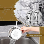 10 Pcs Stainless Steel Cat Bowls, 6.3 Inches Friendly Shallow Cat Food Bowls Replacement Fatigue Relief for Elevated Stand Metal Dishes Basic for Dishwasher Safe