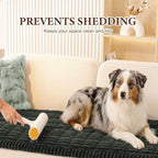 Pet Couch Covers for Sofa, Non Slip Dog Couch Cover Protector | Soft Washable Sofa Covers for 3 Cushion Couch, Dog Mat for Couches and Sofas, Against Fur & Dirt,Moss Green, 27.6" x 70.9"