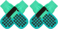 SCENEREAL Dog Socks to Prevent Licking Paws for Hot/Cold Pavement Anti Slip, Dog Shoes for Hardwood Floors, Dog Boots & Paw Protectors with Grippers for Small Medium Large Senior Dogs