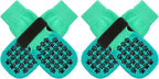 SCENEREAL Dog Socks to Prevent Licking Paws for Hot/Cold Pavement Anti Slip, Dog Shoes for Hardwood Floors, Dog Boots & Paw Protectors with Grippers for Small Medium Large Senior Dogs