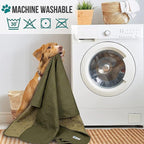 PetAmi Waterproof Couch Cover for Dog Nonslip Bed Sofa Blanket 102x82 Green