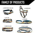 Wolfgang Heavy Duty Dog Leash, Pull-Tested to Over 800 lbs for Walking & Training, Overland Print, Small