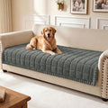 Smiry Couch Cover for Dogs, Non Slip Fuzzy Pet Sofa Covers Washable | Sofa Slipcovers for 3 Cushion Couch, Soft Thick Furniture Protector for Cats Dogs, Against Fur, Dirt, Scratch (35.4"x70.9")