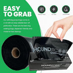 2000 Ct Pet Waste Bags on Roll for Poop Station Dispensers | 10x200 Pet Waste Bags on Roll in box, Commercial-grade, Leakproof, Poop Station Refills for Parks, HOAs Residential Stations