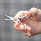Tweezerman Pet Grooming Scissors-Rounded Tip Trimming Scissor for Dogs/Cats