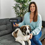 Pet-Pristine Pet Hair Remover Roller and Mini Detailer Combo Pack - Effortless Cats and Dogs Reusable Hair Removal for Couches, Beds, Carpets, Furniture