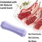 Playology Dog Toys | Squeaky Chew Stick for Large Dogs | Lamb Scented Jumbo Fetch Toy | Squeaky Dog Chew Toy