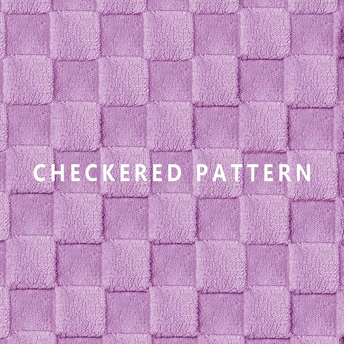 Patas Lague Orthopedic Large Dog Bed Washable Pet Crate Mat 36''X24'' Purple