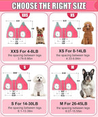 Kkiimatt Dog Grooming Hammock,XS Pink Hanging Harness Holder for Nail Clipping/Trimming,Grooming Sling Hanger with Thick Fabric Neck Support,Strap Restraint for Claw Care