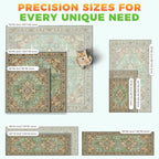 Hompet Cat Litter Mat 2 Pack, 36x60 Large Machine Washable Trapping Mats for Cats, Super Absorbent & Urine-Proof Cat Litter Box Mat for Floor, Waterproof & Non Slip Kitty Litter Rug