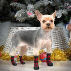 EXPAWLORER Anti-Slip Dog Socks-Double Sides Grips Traction Control on Hardwood Floor,Dog Shoes for Hot/Cold Pavement,Best Paw Protector,Prevents Licking,for Puppy Small Medium Large Senior Dogs