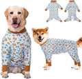 Dog Recovery Suit After Surgery Female Male, Medium Large Dog Neuter Shirt Cone Alternatives Prevent Licking Surgical Onesies (Brea, 2XL)