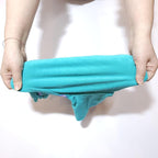 D Doggy Star Italian Greyhound Clothes Stretchy Towel Sports Onesie Outfit Whippet for Dog Coat (XL,TWL Turquoise)