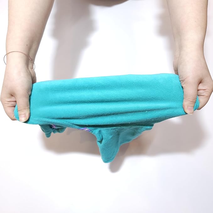 D Doggy Star Italian Greyhound Clothes Stretchy Towel Sports Onesie Outfit Whippet for Dog Coat (S,TWL Turquoise)
