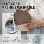 Easy-Going 100% Dual Waterproof Recliner Sofa Cover, 8-Pieces Stretch Relining Couch Cover with Pocket, Jacquard 3 Seat Sofa Slipcover Leakproof Washable (Sofa, Brown)