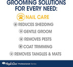 Four Paws Magic Coat Professional Series Grooming Brushes for Dogs & Cats l Trimmers, Nail Clippers, & Brushes Dog & Cat (Packaging May Vary) | Dog nail clipper, safety bar helps prevent over-trimming, easy-grip handles, .48" hole opening, for large dogs