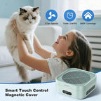 Air Purifiers for Home, 2 Filter, Plug-in, Quiet H13 True HEPA Purifier Car | Portable, Travel/RV/Desk/Bedroom/Office, 600 Ft², Captures Smoke/Odor/Pet Dander, Timer, USB Powered - Green