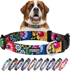 Lucky Love Dog - Adjustable Dog Collar with Easy Click Buckle for Large Ones, Durable, & Comfortable for Male & Female Dogs, Pet Collar for Puppies & Adult Dogs - Blackbird, Extra Large