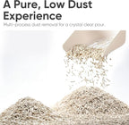 FUKUMARU Tofu Cat Litter, Bentonite Blend, Clumping, Odor Control, 18 lb | 30% Bentonite , Strong Clumping, Activated Carbon Odor Control, White Tea Scent