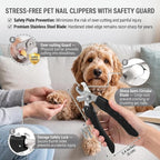 5 PCS Cat & Dog Grooming Kit Brush, Self-Cleaning Slicker Hair Brush, Nail Clipper, Undercoat Rake, Pet Bath Brush with Removable Screen,Pet Comb for Short & Long Haired Dogs Cats, Black