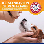 Arm & Hammer Tartar Control Dog Dental Kit, Beef Flavor, 3-Piece, 48-Pack | Enzymatic toothpaste with toothbrush and fingerbrush, baking soda formula safe for puppies
