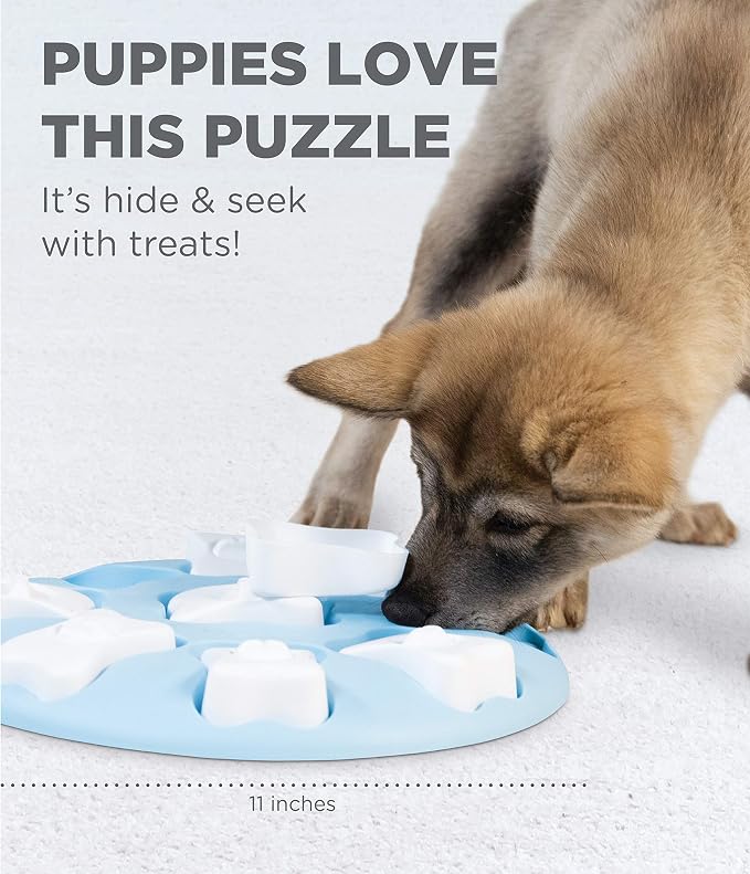 Outward Hound Nina Ottosson Puppy Tornado Dog Puzzle Interactive Treat Puzzle Dog Enrichment Dog Toy for Puppies, Level 2 Intermediate, Pink