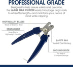 Four Paws Magic Coat Professional Series Grooming Brushes for Dogs & Cats l Trimmers, Nail Clippers, & Brushes Dog & Cat (Packaging May Vary) | Dog nail clipper, safety bar helps prevent over-trimming, easy-grip handles, .48" hole opening, for large dogs