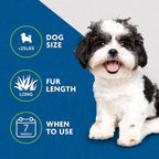 FURminator Small Dog Undercoat deShedding Tool, Long Hair, Reduces Loose Hair from Shedding | Reduces Loose Hair From Shedding, Easy Clean-Up, For Dogs Less Than 25 lbs, Use Weekly, Ergonomic Handle For Comfort