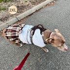 KYEESE Dog Sweater Dress Turtleneck Thick Knit Pullover for Cold Weather | Stretchy Fit, Lightweight & Warm, Cozy Knit Comfort, Cute Bow Accent, Gentle on Sensitive Skin, Comfortable Daily Wear