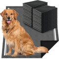 Dogcator Charcoal Dog Pee Pads Extra Large 28“x34”, Puppy Pads XL 30 Count, Potty Pads for Dogs, Disposable Urine Bed Pads for Odor-Control, X-Large Piddle Underpads, Training Liners for Housebreaking