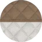 PureFit Reversible Quilted Sofa Cover, Water Resistant Slipcover Furniture Protector, Washable Couch Cover with Non Slip Foam and Elastic Straps for Kids, Dogs, Pets (X Large , Camel/Ivory) | Camel/Ivory, Water Resistant Couch Protector, Washable Pet C...