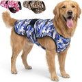 Dog Cooling Vest, 2-Layer Microfiber Cooling Jacket, Blue, XL | Longer cooling duration, balanced comfort, UV protection, soft double-layer microfiber fabric, sizes to suit most dogs