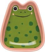 Jubilee Stoneware Pinch Bowls, Ribbit