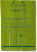 Amazon Basics Premium Leak Proof Dog Poop Bags with Dispenser and Leash Clip, Cucumber Scented, 13" x 9", 540 Count (36 Rolls of 15)